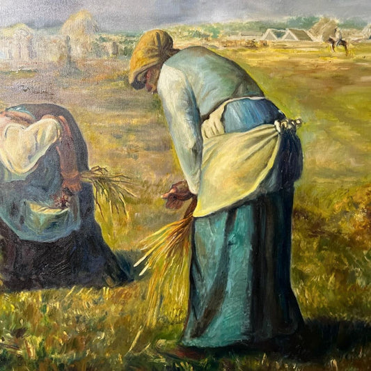 Jean-Francois Millet's The Gleaners, Hand-Painted Oil Painting Reproduction | artwork image 2