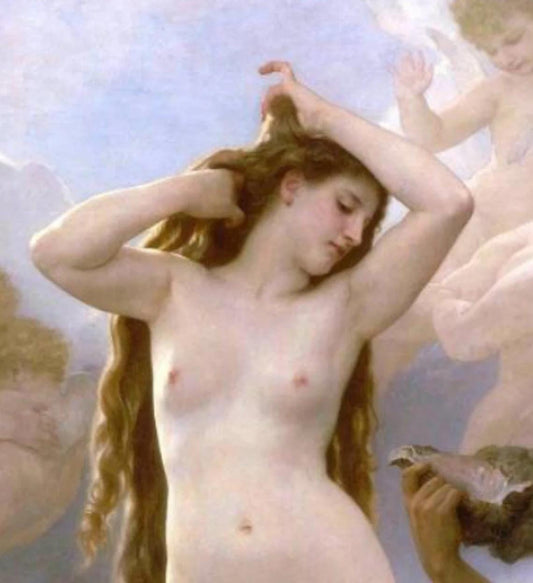 Birth of Venus Oil Painting Reproduction, Romantic Mythology Wall Art | artwork image 2