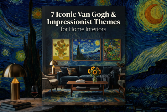 7 Iconic Van Gogh & Impressionist Themes for Home Interiors