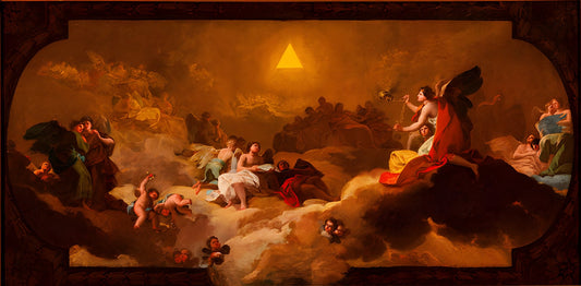 Goya Adoration of the Name of God, Oil Painting Reproduction | BoselliArt hand-painted oil painting