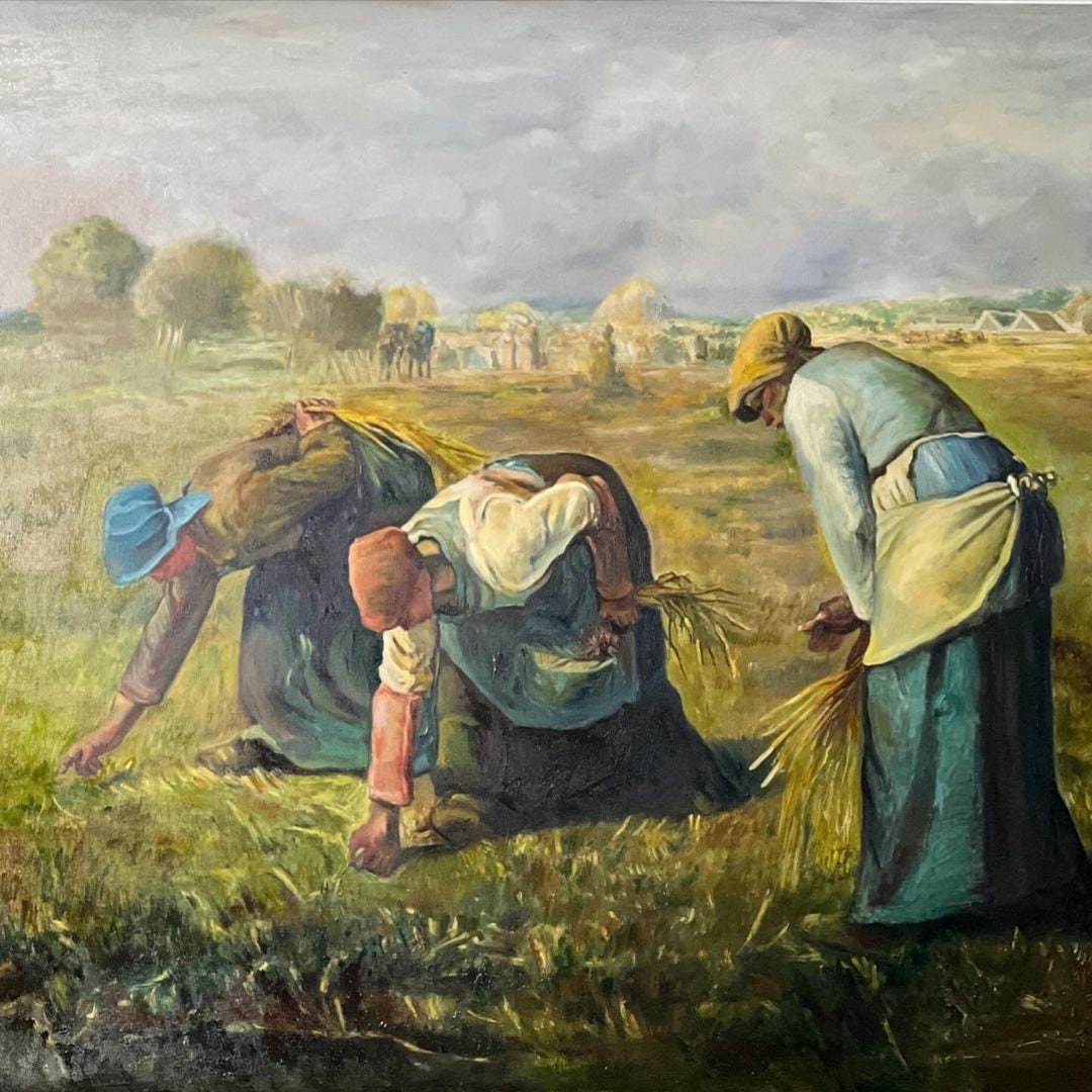 Jean-Francois Millet's The Gleaners, Hand-Painted Oil Painting Reproduction | BoselliArt hand-painted oil painting
