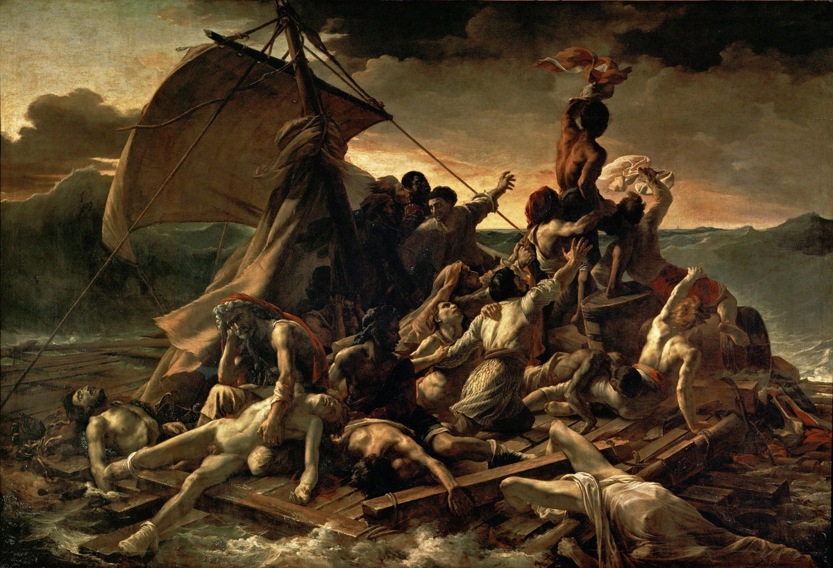 Theodore Gericault, The Raft of the Medusa, Oil Painting Reproduction | BoselliArt hand-painted oil painting
