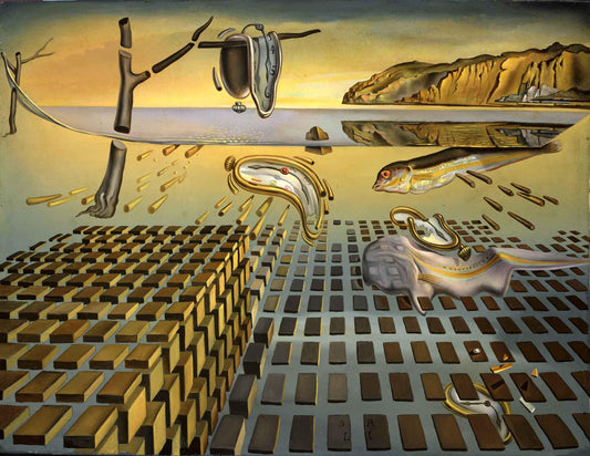 Salvador Dali, The Persistence of Memory, Oil Painting Reproduction | BoselliArt hand-painted oil painting