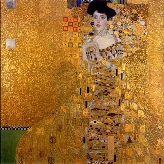 Klimt Adele Bloch-Bauer Portrait, Oil Painting Reproduction | BoselliArt hand-painted oil painting