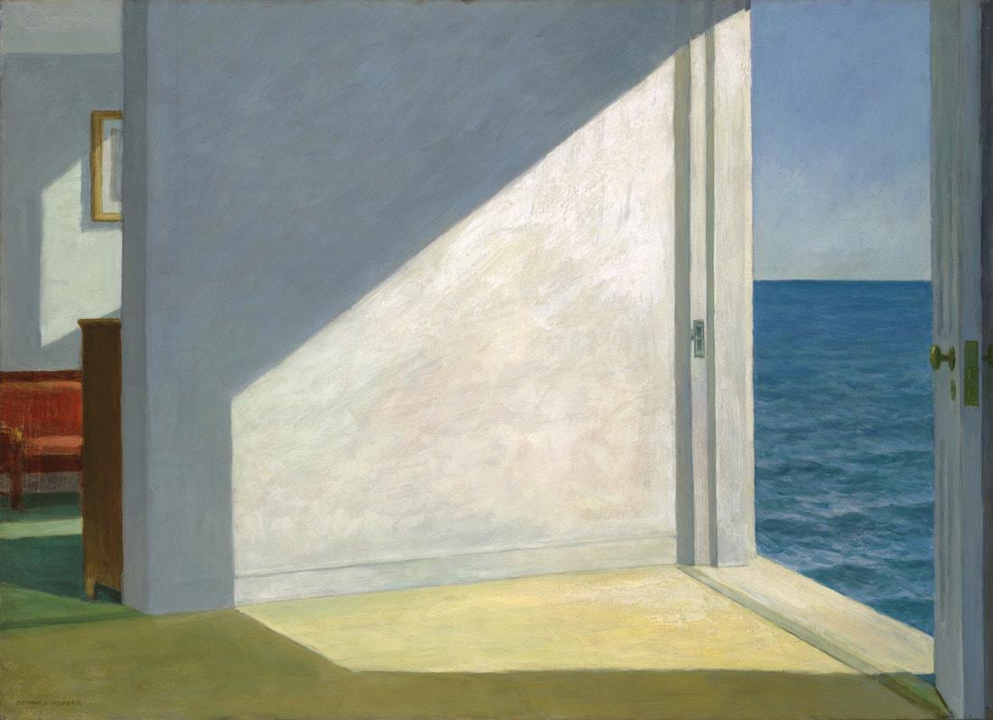 Edward Hopper Rooms by the Sea Oil Painting Reproduction | BoselliArt hand-painted oil painting