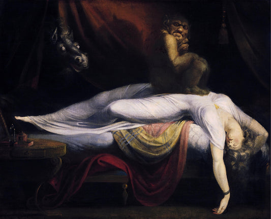 The Nightmare Oil Painting Reproduction, Gothic Home Decor Wall Art | BoselliArt hand-painted oil painting