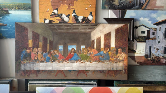 Leonardo Da Vinci Last Supper Oil Painting Reproduction, Renaissance Art | artwork image 2
